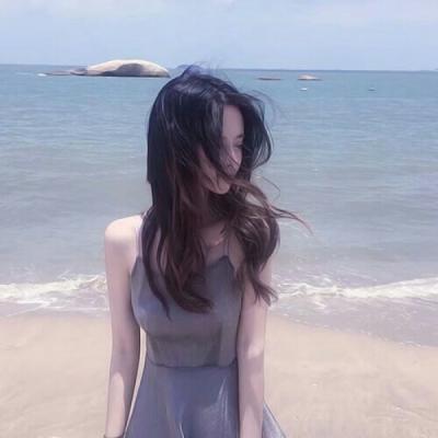 海边系列女生头像,情深溺水