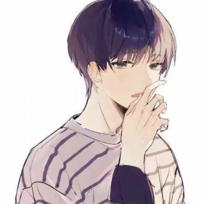 禁欲系男生经典快手动漫头像