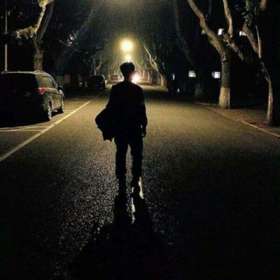 唯美意境情侣背影头像 爱你的心始终不改变