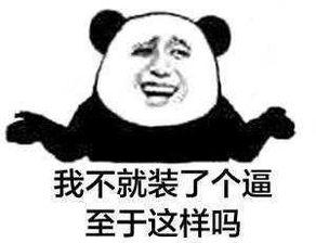 金馆长熊猫表情,qq表情包中的经典