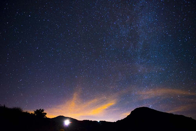 神奇梦幻星空唯美意境星空图片背景图片