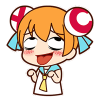 ac娘表情包ac娘彩色黑白表情控必备