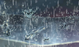 伤感落寞的下雨图片唯美雨滴壁纸图片