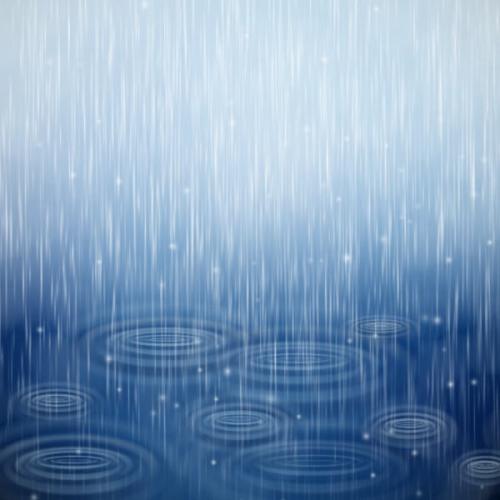伤感落寞的下雨图片唯美雨滴壁纸图片