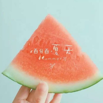 夏日小清新西瓜壁纸头像 没有西瓜的夏天是不完整的