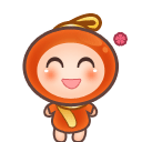 俏皮的问道表情包 可爱的问道灯笼宝宝表情包
