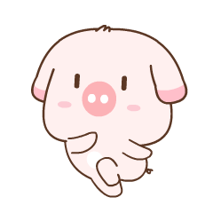 可爱hi pig微信表情包 一只名叫hi的小猪