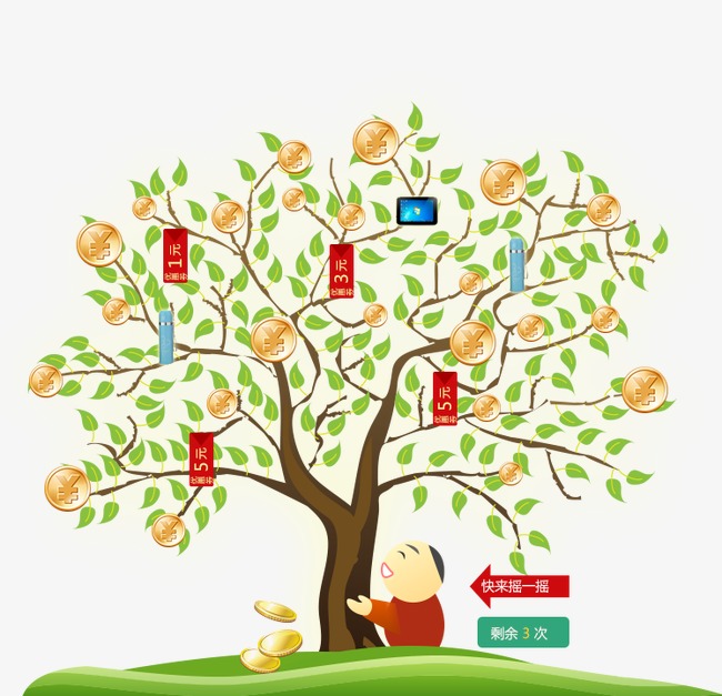 摇钱树图片让你招财进宝荣华富贵的摇钱树