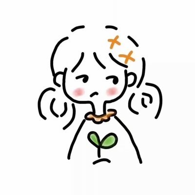 女生卡通简笔画个性头像大全