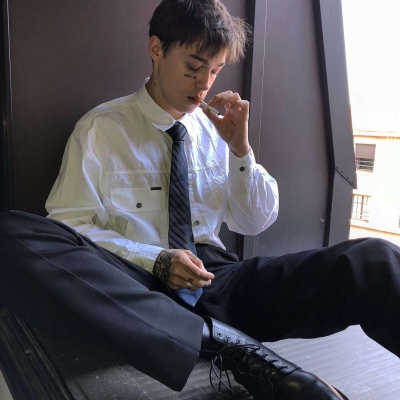欧美帅气男生经典范的男生头像