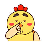 呆傻壮壮鸡qq表情很有肉感的动漫公鸡表情包