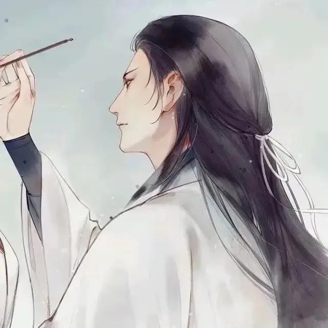 古风举案齐眉的微信情侣头像恩爱和睦-可爱点