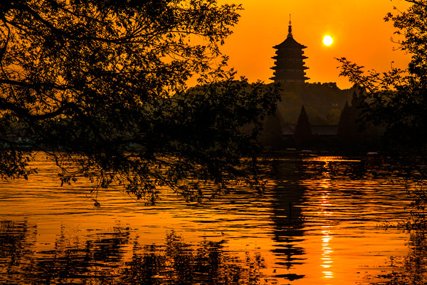 杭州西湖图片 “西湖十景”美丽风景如画