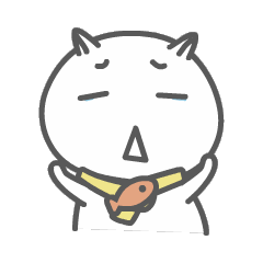 顽皮的琥珀猫表情图片 可爱的琥珀猫微信表情包
